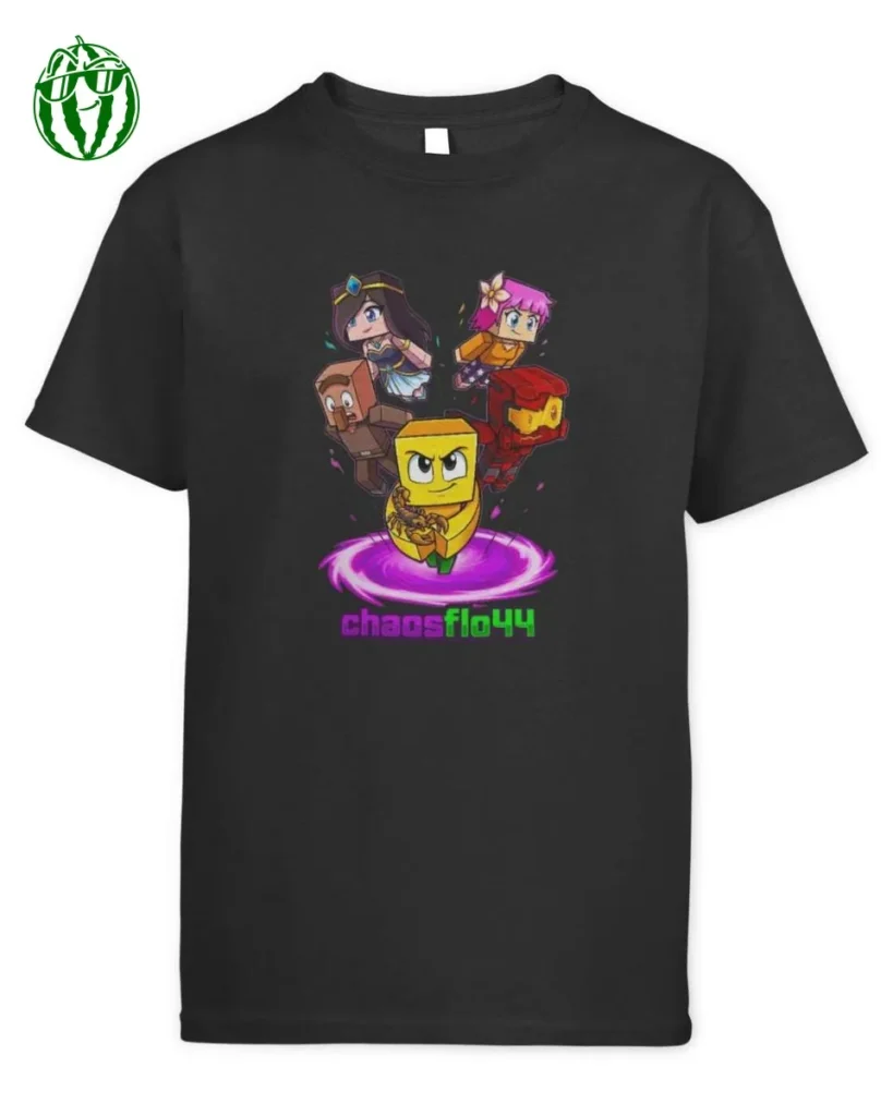 Chaosflo44 Portal Abenteuer Merch Kids T-Shirt