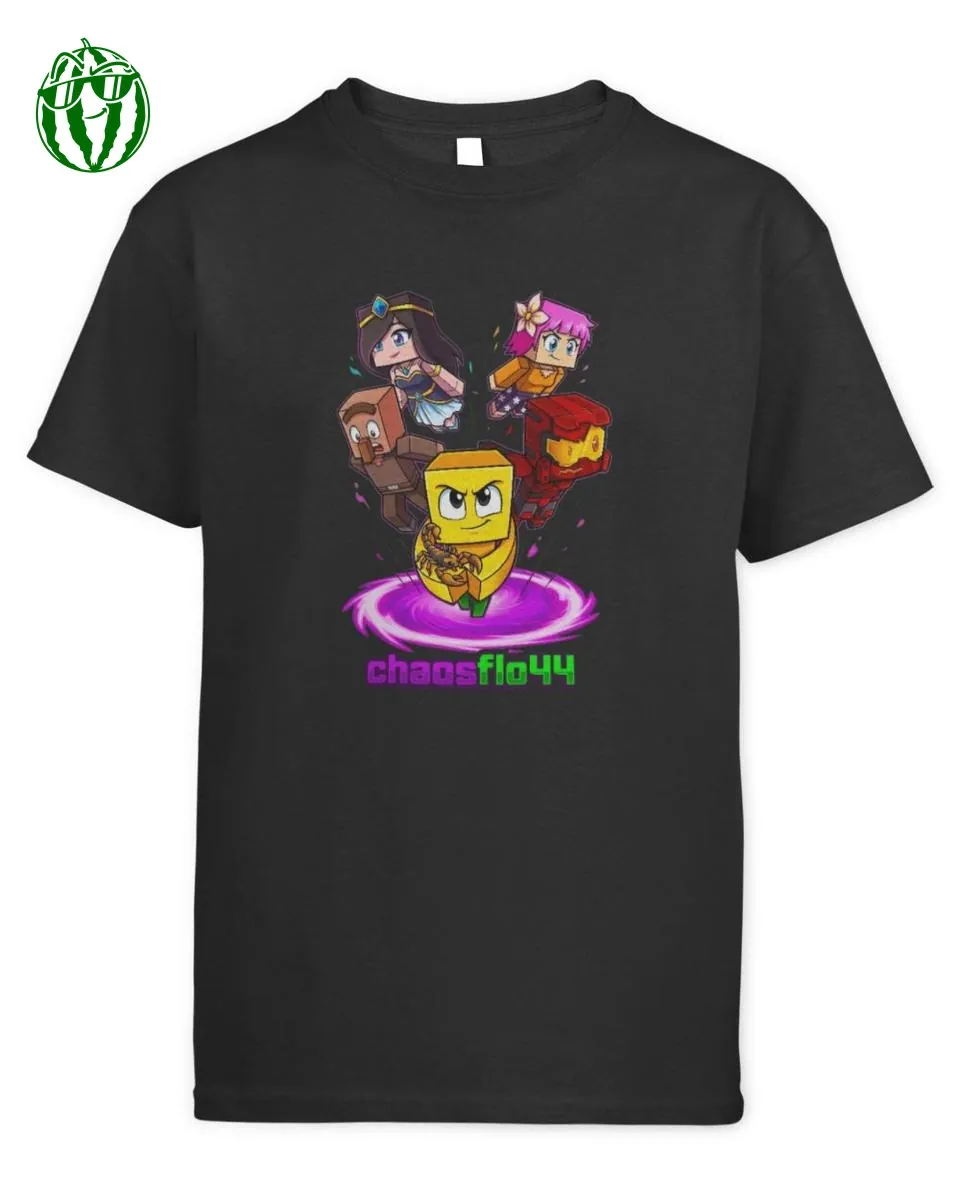 Chaosflo44 Portal Abenteuer Merch Kids T-Shirt
