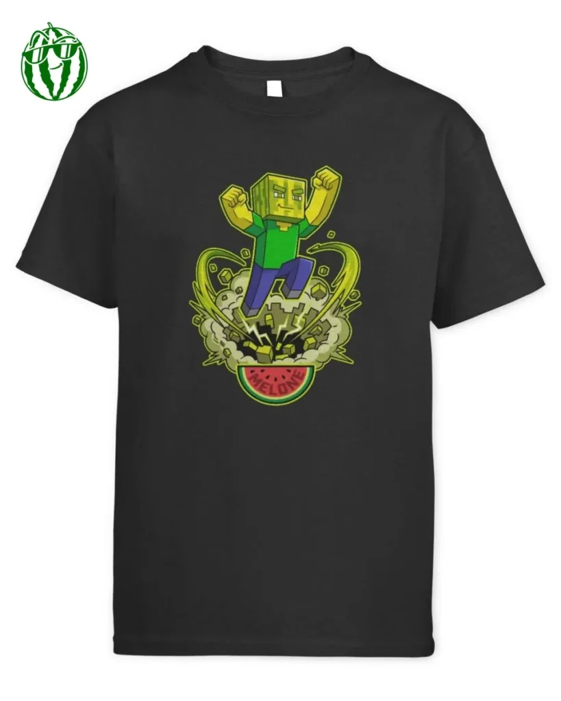 Chaosflo44 Melon Boy Ground Smash Kids T-Shirt