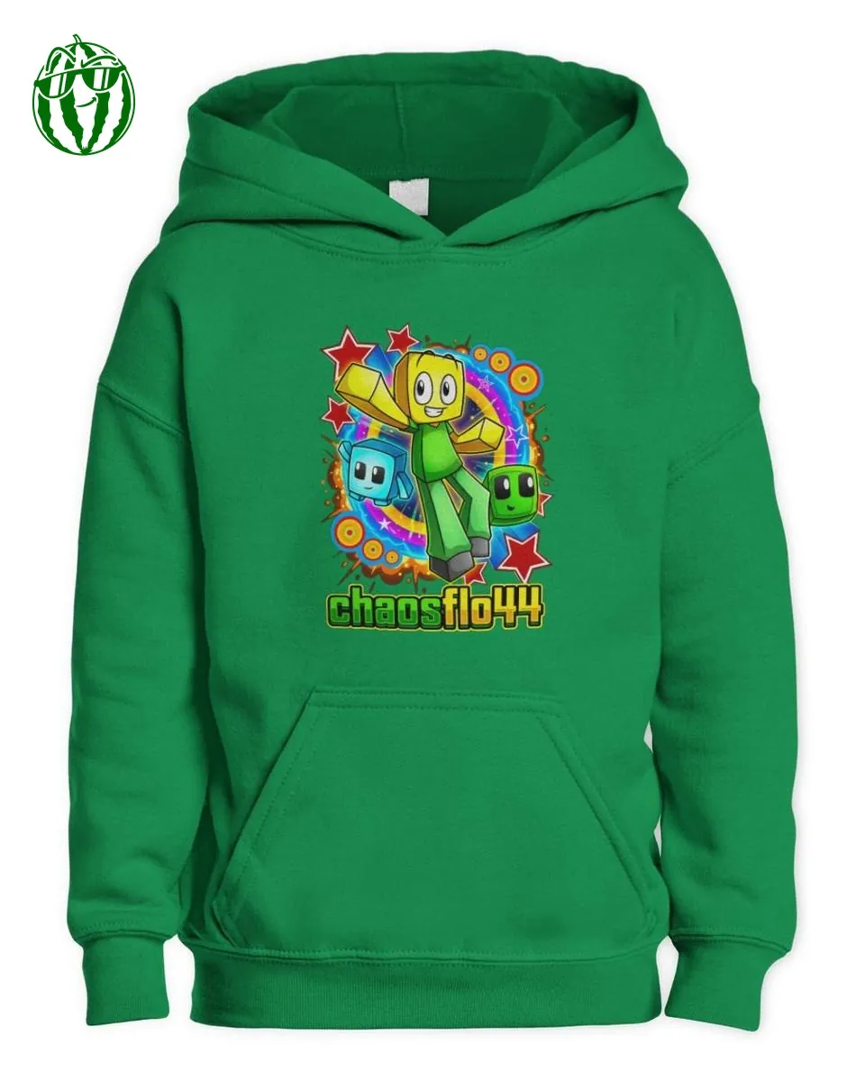 Chaosflo44 Slime Freunde Merch Kids Hoodie