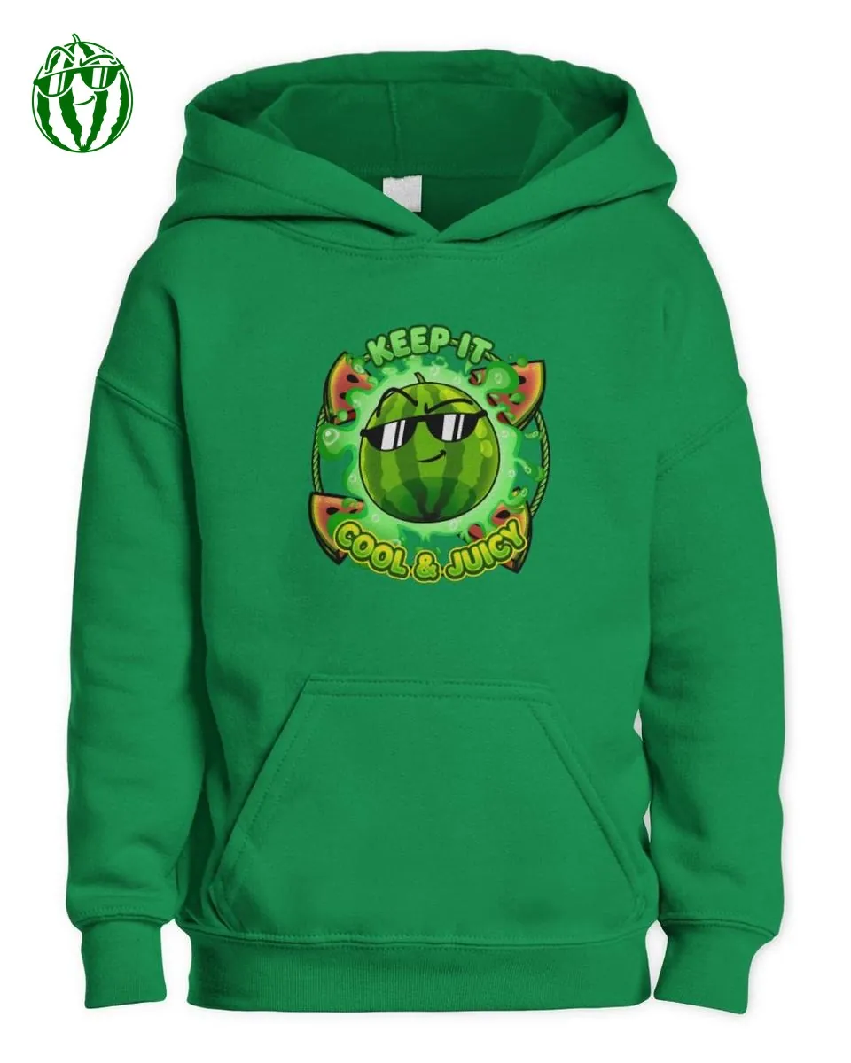 Chaosflo44 Keep It Cool Juicy Merch Kids Hoodie