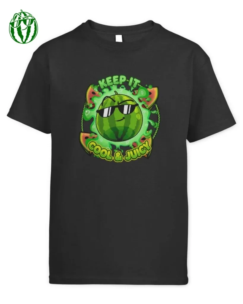 Chaosflo44 Keep It Cool Juicy Merch Kids T-Shirt