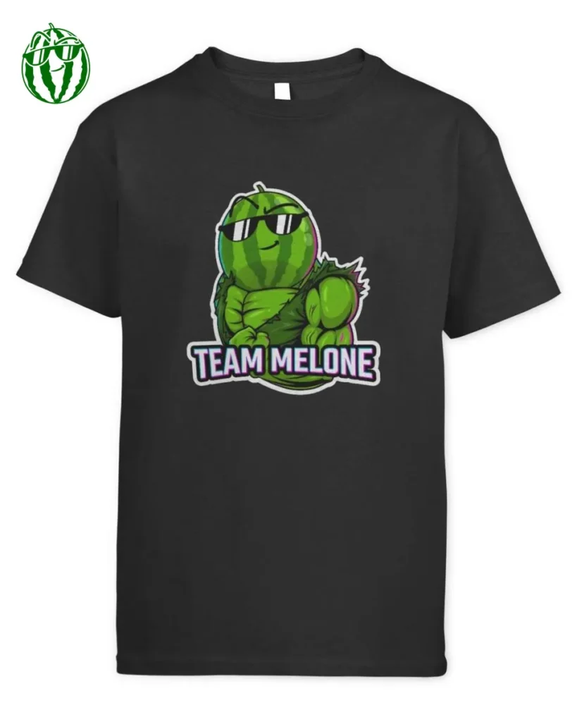 Chaosflo44 Muskel Melone Power Merch Kids T-Shirt