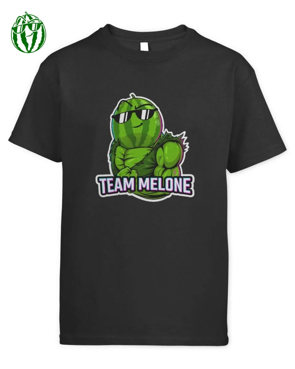 Chaosflo44 Muskel Melone Power Merch Kids T-Shirt