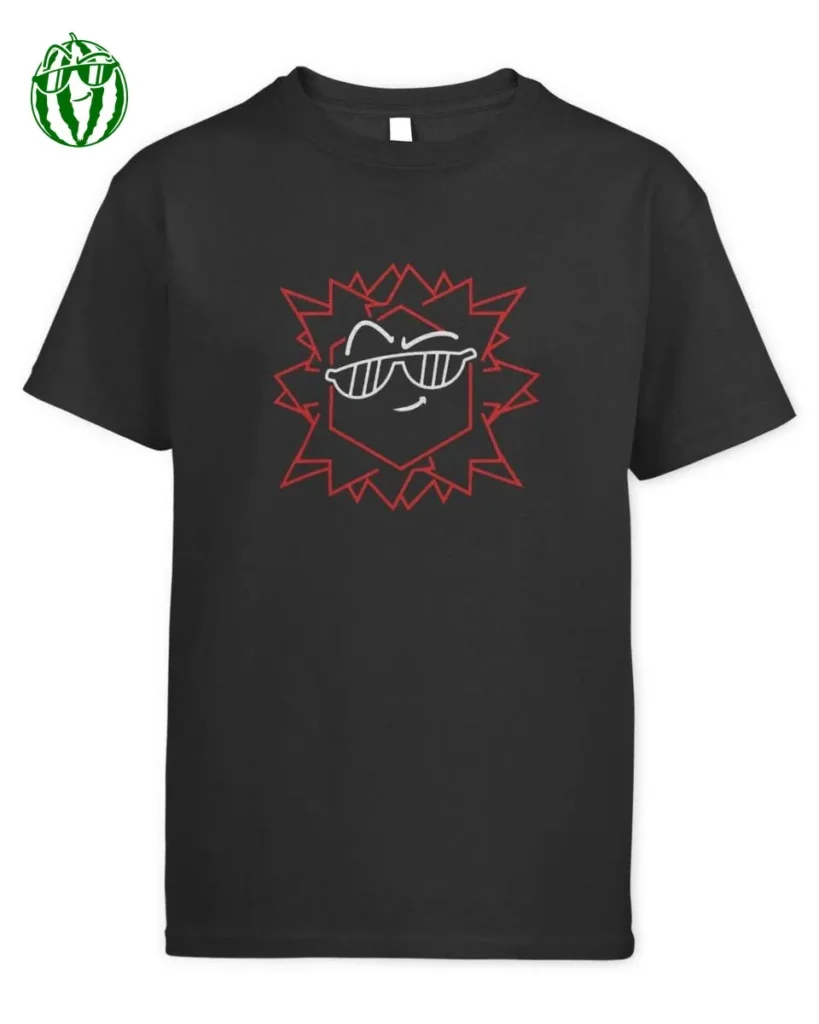 Chaosflo44 Roter Stern Line Art Merch Kids T-Shirt