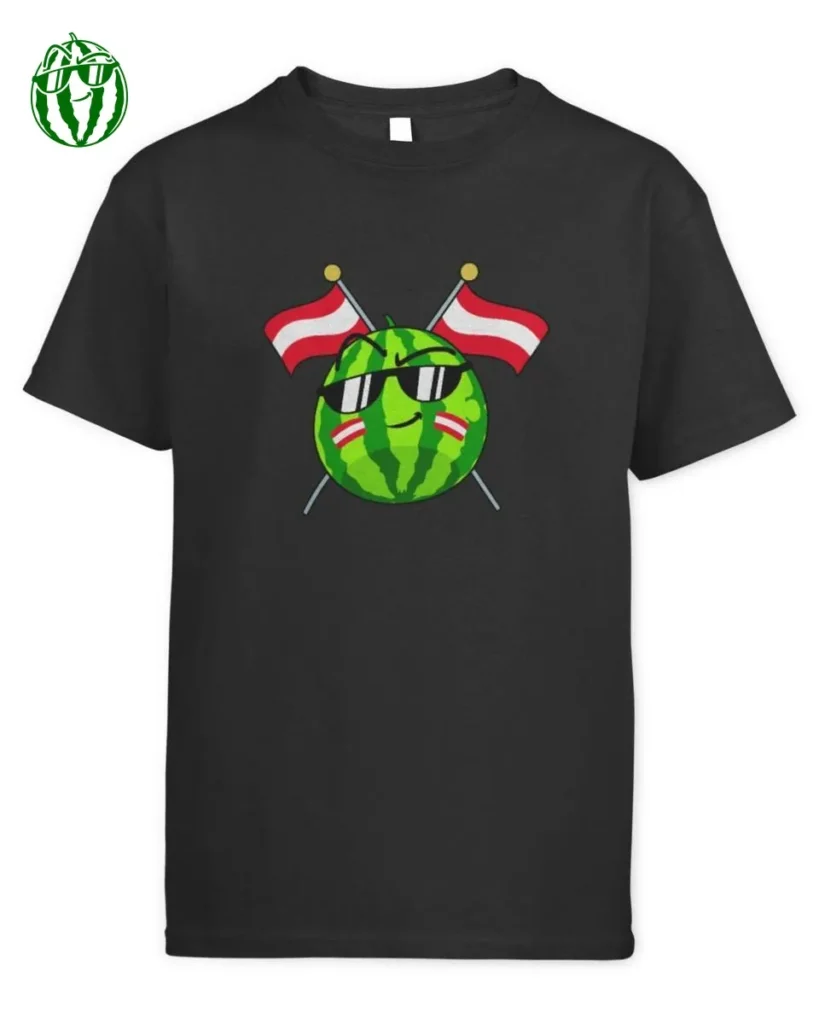 Chaosflo44 Team Melone Austria Merch Kids T-Shirt